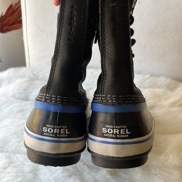 Sorel 1964 PREMIUM CVS Black Atmosphere Waterproof Winter Boots - Picture 6 of 15